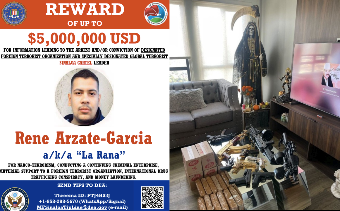 $5 MILLION BOUNTY: Feds Charge ‘La Rana’ With Narco-Terrorism, Target Sinaloa Cartel Boss