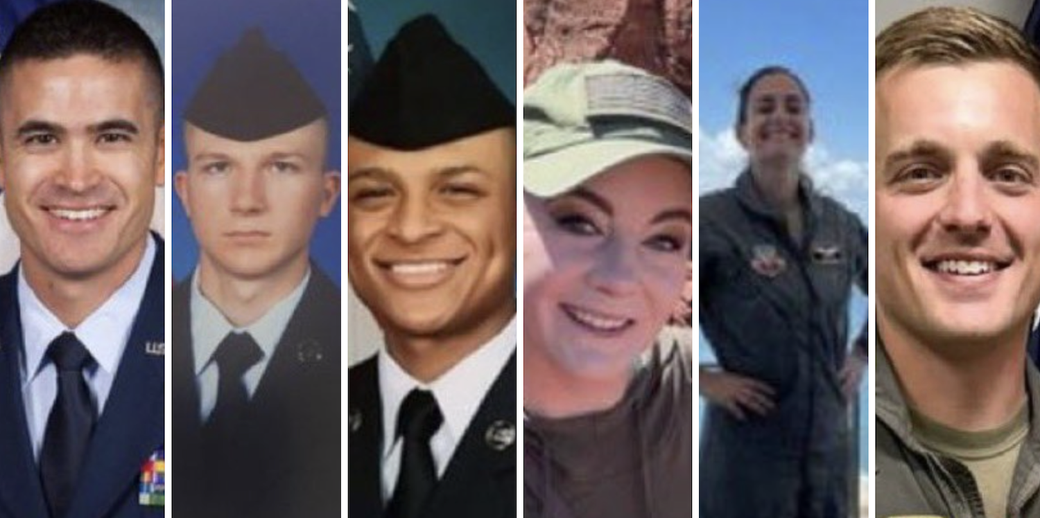 Department Of War Announces Names Of Six Air Force Airmen Who Died In Iraq Aircraft Crash During Operation Epic Fury