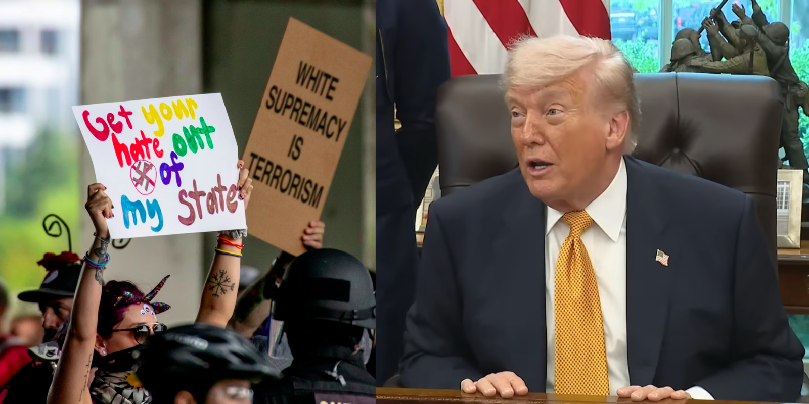 New Trump Admin Counterterrorism Strategy Focuses On Far-Left Violence