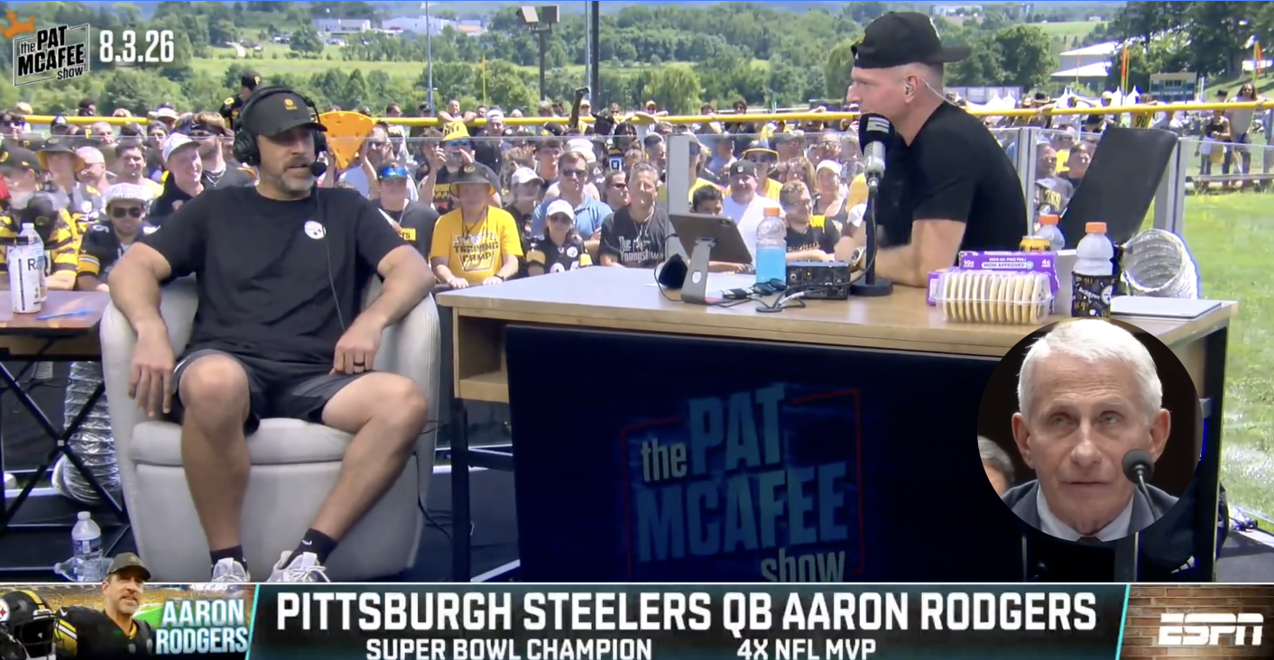 NFL Star Aaron Rodgers BLASTS Anthony Fauci During ESPN Interview, Calls Him An "Absolute Coward" And "Criminal"